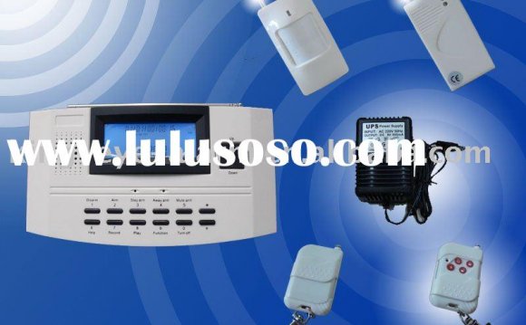 Wireless security system for