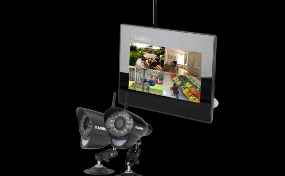 Wireless home security camera
