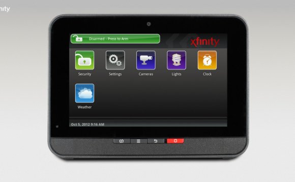Xfinity Home security portal