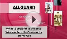 Best Wireless Security Cameras For Home Usage Include
