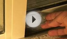 DIY Home Security System : Sliding Glass Door Locks for