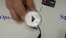 Surveillance Equipment Demonstration: Wireless Camera