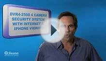 Swann DVR4-2500 with 4 PRO- Security Camera Recording Kit